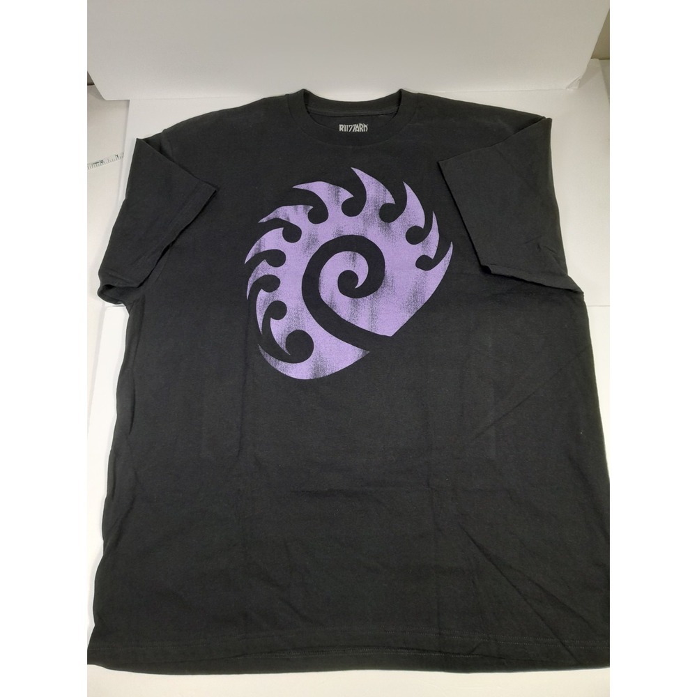 Vtg Y2k Starcraft 2 Zerg Logo Blizzard Ent. T Shirt Sz 2xl Xxl Jinx Design